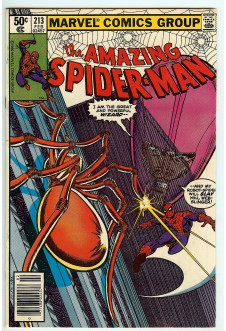 AMAZING SPIDER-MAN #213 5.0 front cover