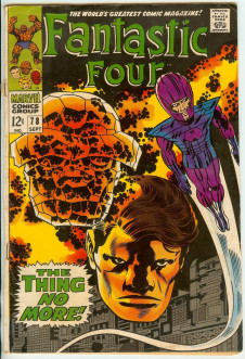 FANTASTIC FOUR #78 4.0 front cover