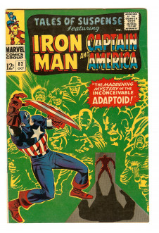 TALES OF SUSPENSE #82 5.0 front cover