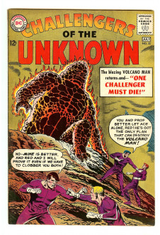 CHALLENGERS OF THE UNKNOWN #32 5.0 front cover