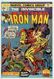 IRON MAN #72 7.5 front cover