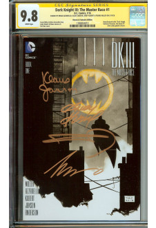 DARK KNIGHT III: THE MASTER RACE #1 CGC 9.8 WHITE PAGES front cover