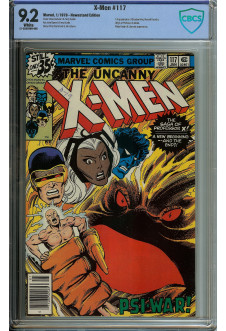 X-MEN #117 CBCS 9.2 WHITE PAGES front cover