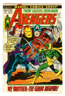AVENGERS #102 4.0 front cover