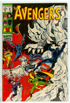 AVENGERS #61 5.0 front cover