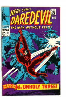 DAREDEVIL #39 3.5 front cover