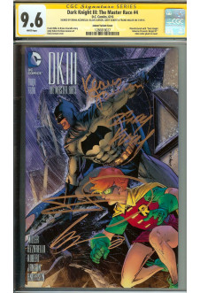 DARK KNIGHT III: THE MASTER RACE #4 CGC 9.6 WHITE PAGES front cover