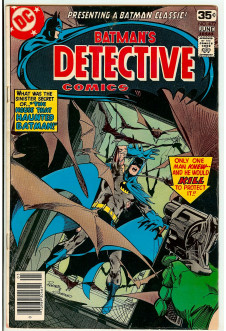 DETECTIVE COMICS #477 4.5 front cover