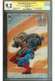 DARK KNIGHT III: THE MASTER RACE #7 CGC 9.2 WHITE PAGES front cover