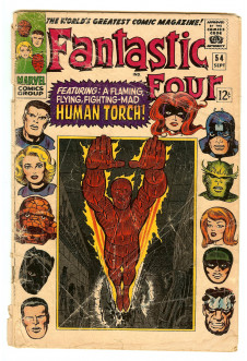 FANTASTIC FOUR #54 1.0 front cover