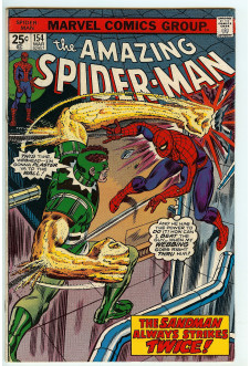 AMAZING SPIDER-MAN #154 5.5 front cover