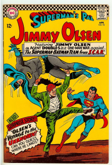 SUPERMAN'S PAL JIMMY OLSEN #92 8.0 front cover