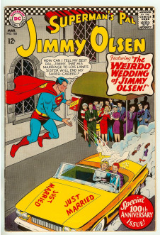 SUPERMAN'S PAL JIMMY OLSEN #100 5.0 front cover