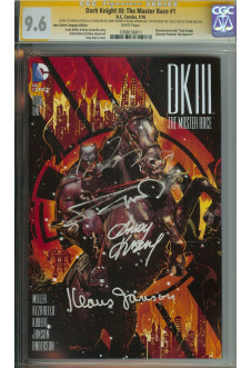 DARK KNIGHT III: THE MASTER RACE #1 CGC 9.6 WHITE PAGES front cover