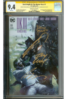 DARK KNIGHT III: THE MASTER RACE #7 CGC 9.4 WHITE PAGES front cover