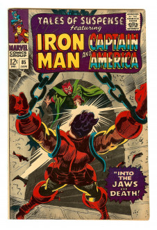 TALES OF SUSPENSE #85 7.5 front cover