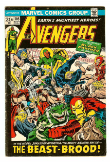 AVENGERS #105 4.5 front cover