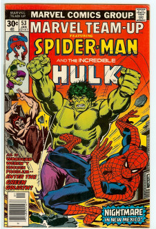 MARVEL TEAM-UP #53 6.5 front cover