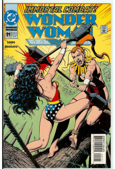 WONDER WOMAN #91 9.4 front cover