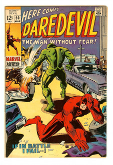 DAREDEVIL #50 4.0 front cover
