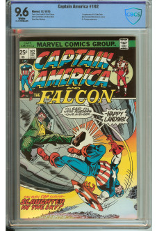 CAPTAIN AMERICA #192 CBCS 9.6 WHITE PAGES front cover