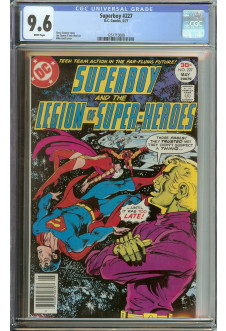 SUPERBOY #227 CGC 9.6 WHITE PAGES front cover