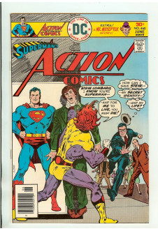 ACTION COMICS #460 9.0 front cover