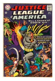 JUSTICE LEAGUE OF AMERICA #55 5.0 front cover