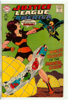 JUSTICE LEAGUE OF AMERICA #60 8.0 front cover