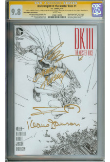 DARK KNIGHT III: THE MASTER RACE #1 CGC 9.8 WHITE PAGES front cover