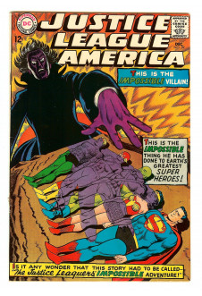 JUSTICE LEAGUE OF AMERICA #59 4.5 front cover