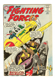 OUR FIGHTING FORCES #81 4.5 front cover
