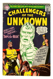 CHALLENGERS OF THE UNKNOWN #55 6.0 front cover