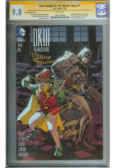 DARK KNIGHT III: THE MASTER RACE #1 CGC 9.8 WHITE PAGES front cover