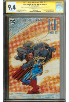 DARK KNIGHT III: THE MASTER RACE #7 CGC 9.4 WHITE PAGES front cover