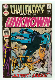Cover of Challengers of the Unknown #75