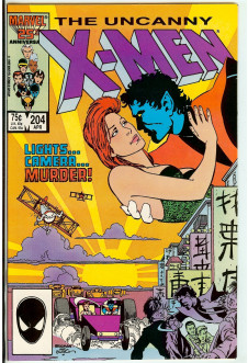 X-MEN #204 9.4 front cover