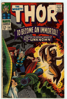 THOR #136 2.5 front cover