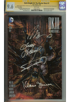 DARK KNIGHT III: THE MASTER RACE #1 CGC 9.6 WHITE PAGES front cover