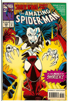 AMAZING SPIDER-MAN #391 8.0 front cover