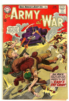 OUR ARMY AT WAR #143 1.0 front cover