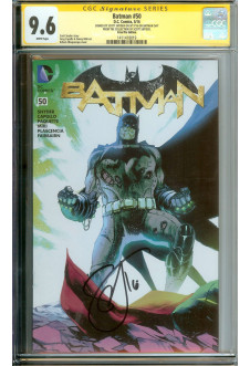 BATMAN #50 CGC 9.6 WHITE PAGES front cover