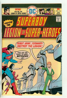 SUPERBOY #214 8.0 front cover