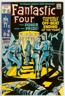 FANTASTIC FOUR #87 6.5 front cover