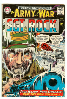 OUR ARMY AT WAR #158 2.5 front cover