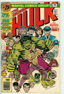 INCREDIBLE HULK #200 4.0 front cover