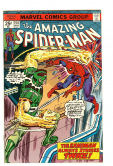 AMAZING SPIDER-MAN #154 6.0 front cover