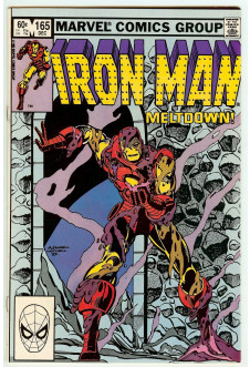 IRON MAN #165 9.4 front cover