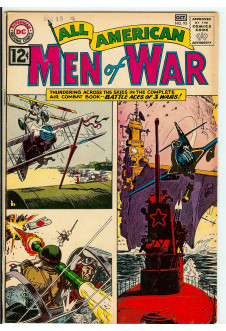 Cover of All-American Men of War #93