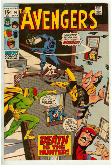 AVENGERS #74 6.5 front cover